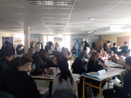 Les élèves de 3ème et de 4ème au forum des métiers et des formations